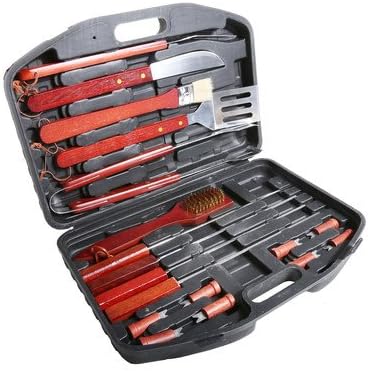 18 Piece Stainless Steel Grilling Tool Set
