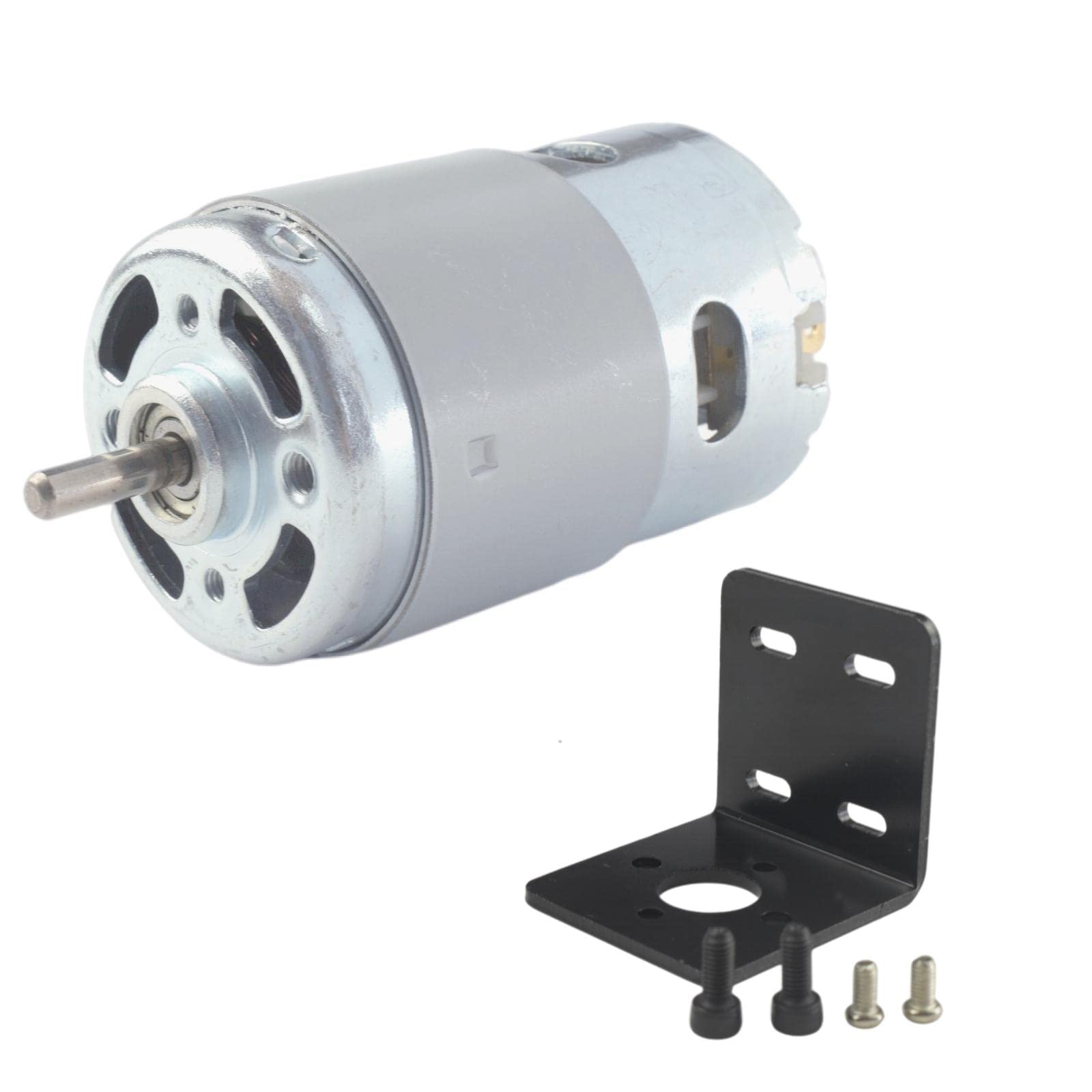 CONQUERALL 895 DC Motor 12V/24V 9000RPM-18000RPM Grande coppia ad alta potenza motore componente elettronico doppio cuscinetto a sfera lunga durata con staffa