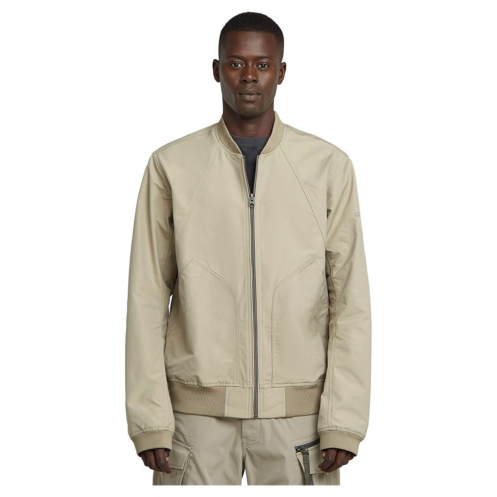 G-Star Men's Unpadded Bomber Jacket, Beige (vintage khaki D26127-D908-G053), XXL