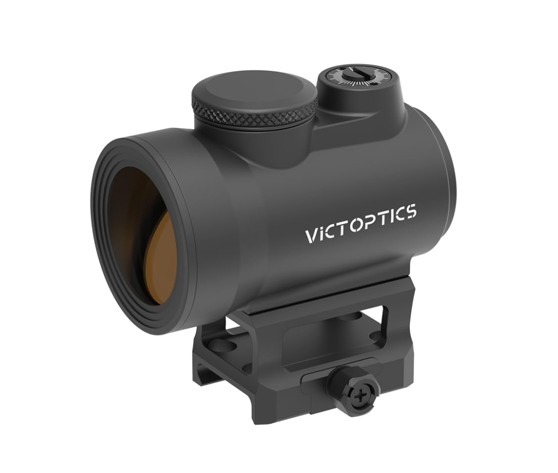 Victoptics RDSL37 SRD 1x30 - Visera de punto rojo para deportes, airsoft y caza, rifle de aire, visera de objetivo, visera reflectante, punto rojo