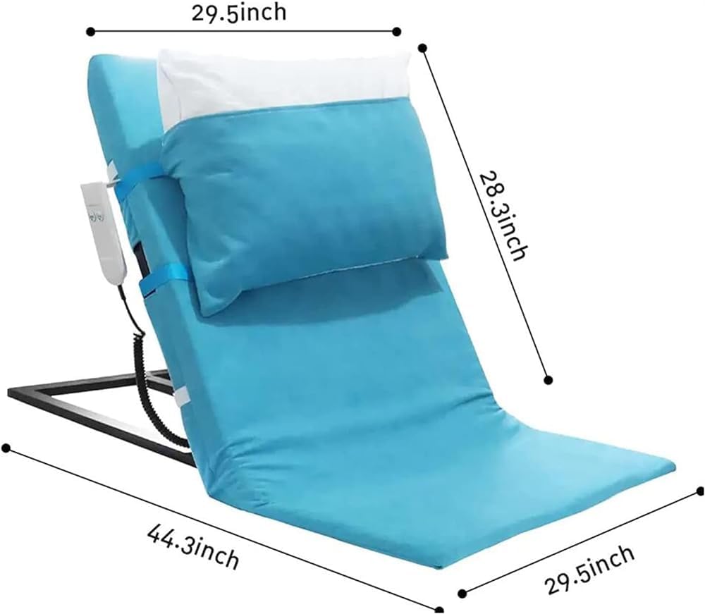 Sollevatore elettrico regolabile per anziani, supporto medico portatile per collo, testa, lombare, comfort e sollievo lombare, ideale per anziani e disabili