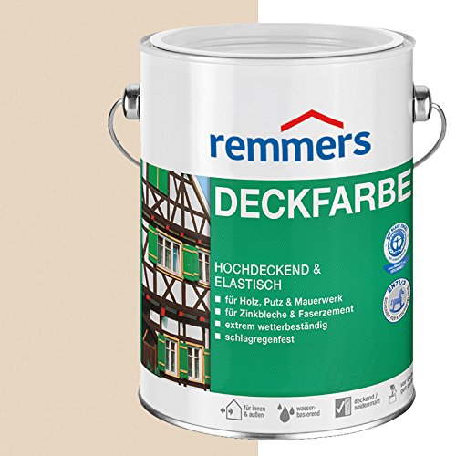 Preisvergleich Produktbild Remmers Deckfarbe - hellelfenbein 750ml