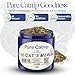 The Cat's MeWow 100% Pure Catnip – North American Grown – Strong Aroma for Play & Enrichment – Resealable Freshness Jar – Veteran-Owned Brand