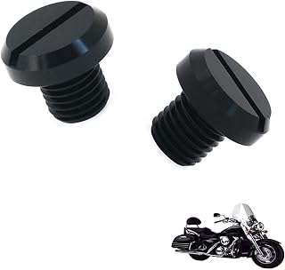 2PCS motorcycle mirror plugs, Compatible with Kawasaki Vulcan 1500 Classic Tourer,Motorcycle rearview mirror plug blind plug tuning accessories