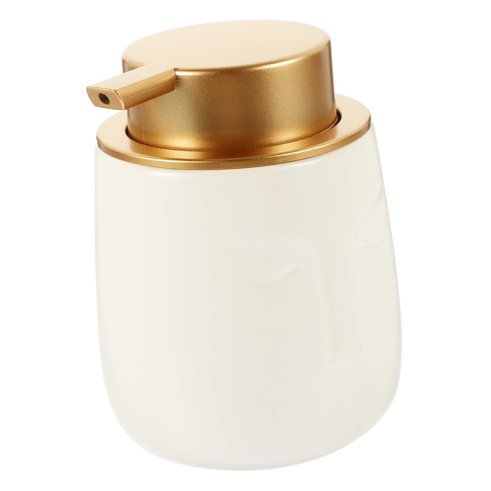 UTHCLO Soap Dispenser Press Pump Bottle for Liquid Soap Lotion Shampoo Stylish Matte Design Reusable Bathroom Accessory Easy to Use Portable