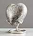 Esplanade Heart Shape Cremation Urn Memorial Container Jar Pot | Metal Urns | Memorial Keepsake Urns