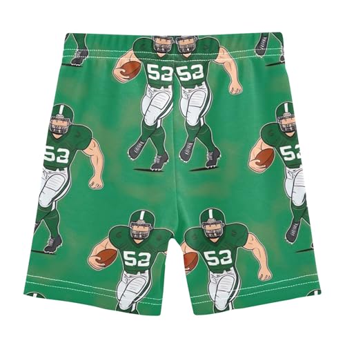 Joisal Toddler Girls Biker Shorts Cotton Shorts for Under Dress Cute Football Player Summer Kids 4t2
