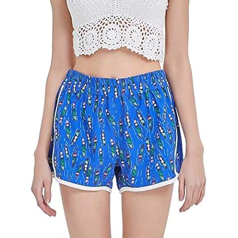 BALCONY & FALCON Women's Swim Trunks Quick Dry Board Shorts for Swimming, Surfing, Running, Gym, Workout, Casual Walk Market Cover