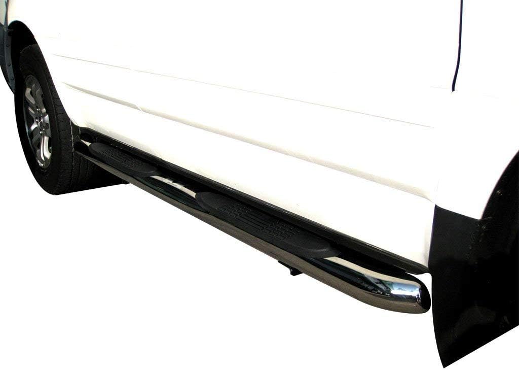 VANGUARD VGSSB1282SS Stainless Steel 3in Round Side Steps