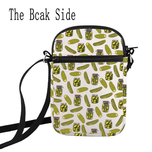 Pickles Lover Inspired Crossbody Bag I Love Pickles Small Sling Bag Housewarming Pickle Canning Season Gift4