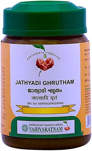 Generic Vaidyaratnam Jathyadi Ghrutham 150 G (Pack Of 2), Multicolour