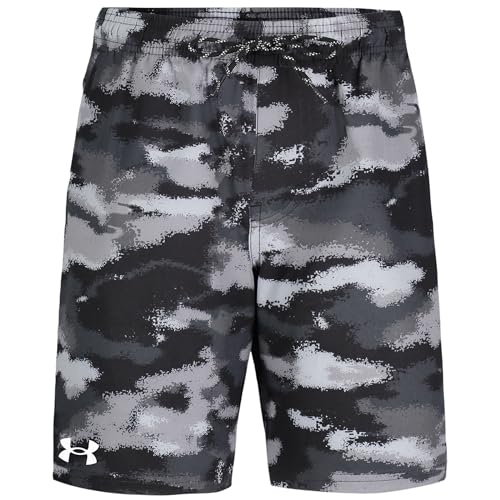 Image of Under Armour Boys 4-Way Stretch Pull-on Tech Shorts, Moisture Wicking, Side Hand Pockets, Outdoor Collection