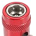 SOESFOUFU Adjustable Car Air Conditioner Adapters Set, Red and Blue R134a Aluminum Alloy and Copper Connectors, Detachable Vehicle Ac Hose Fitting for Automotive Refrigerant Random Color