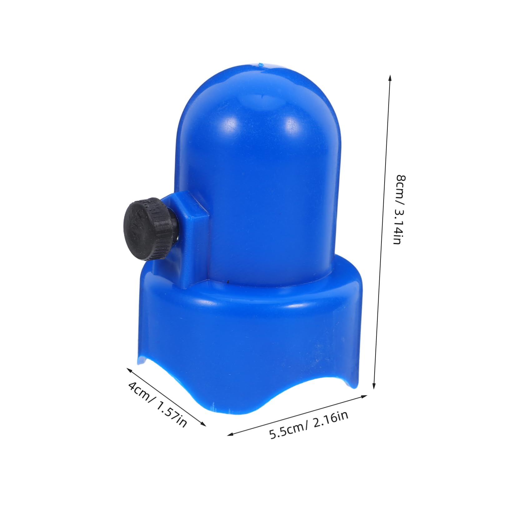 Mikinona 8pcs Trampoline Enclosure Pole Caps: Trampoline Pole Toppers - Plastic Caps for Outdoor Pipe - Tube Toppers for Replacement