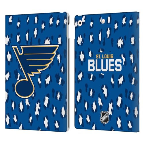 Housse iPad 10.2 NHL St Louis Blues protection écran portefeuille