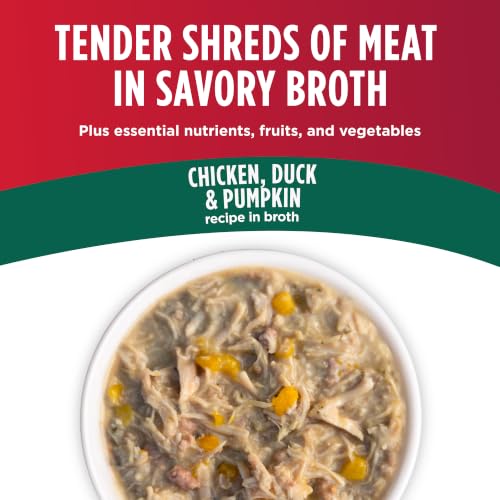 Image of Nulo Small Breed Dog Signature Stew Chicken, Duck, & Pumpkin in Broth, 24 x 2.8 oz Cup