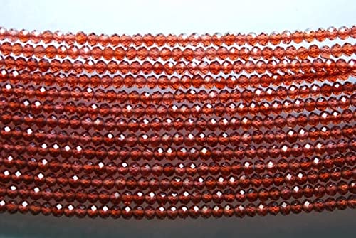 Garnet Faceted Rondelles : créez un cadeau inoubliable en perles de grenat véritable