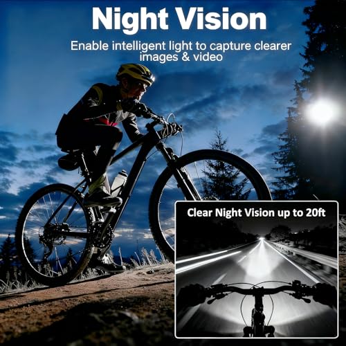 Heart Link Wearable Mini Body Camera with 64GB Micro SD Card, Night Vision - image 4