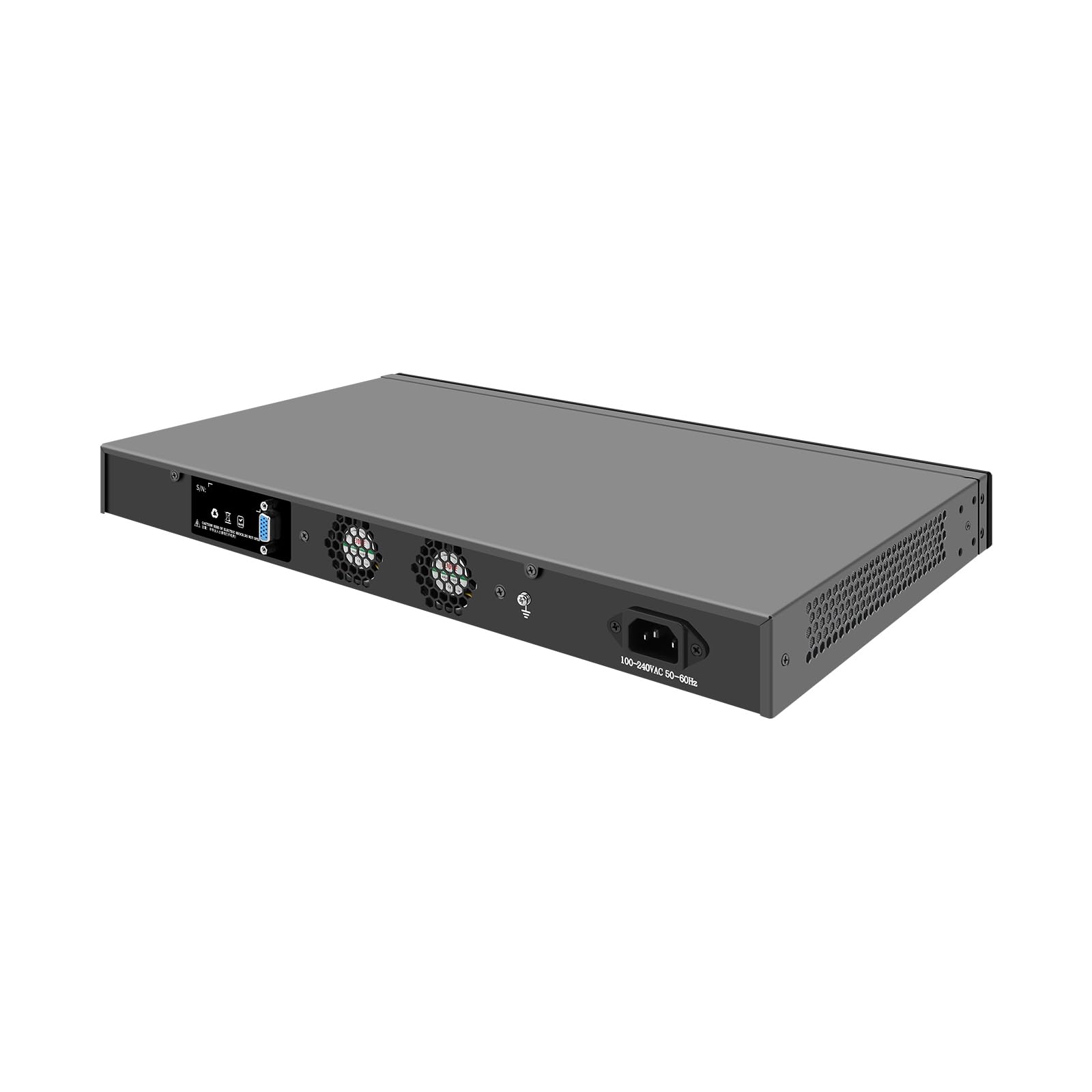 10GbE Firewall Hardware, VPN, 1U Rackmount, Mikrotik, PFSense, OPNsense, Network Appliance, I7 4610M, RJ68, 8 x I226-V 2.5GbE LAN, 2 x SFP+ 82599ES, 16G RAM, 256G SSD