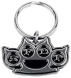 Five Finger Death Punch Knuckles Unisex Schlüsselanhänger Standard Zinklegierung Band-Merch, Bands