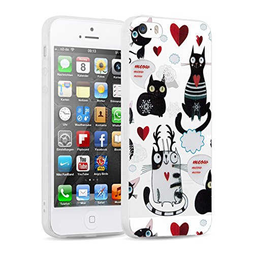 JAMMYLIZARD Cover iPhone 5s, Custodia in Silicone