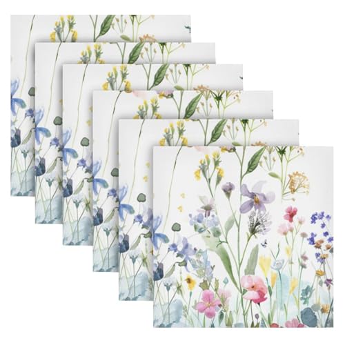 Set de 6 Servilletas de Tela Polyester 20x20 pulgadas miniatura 2