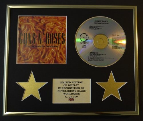 GUNS N' ROSES/CD DISPLAY/LIMITED EDITION/COA/THE SPAGHETTI INCIDENT?