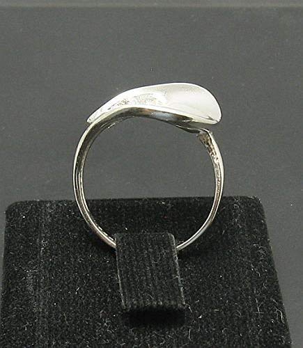 Elegante anillo plata de ley sólido 925 R000951 Empress