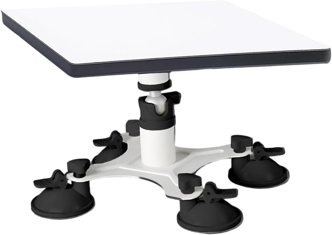 Starlink Mini Suction Mount, 360° Adjustable Starlink Mini Car Mount with Rubber Suction Cups, Window Dish for Car Roof/RV/Trucks/Boat (Black)