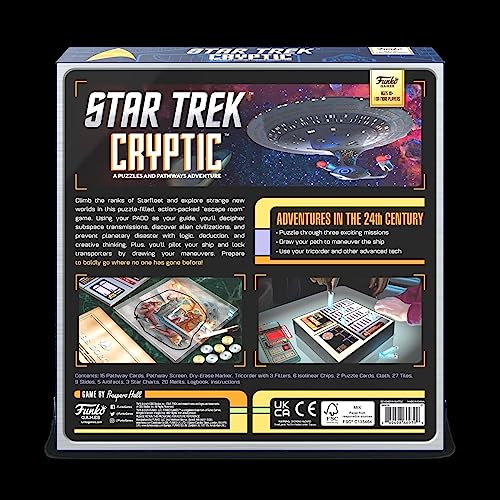 FUNKO GAMES Star Trek Cryptic Game, Multicolor - Image 2