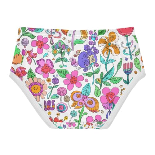 Flowers Toddler Girls's Underwear 2T 202c13992