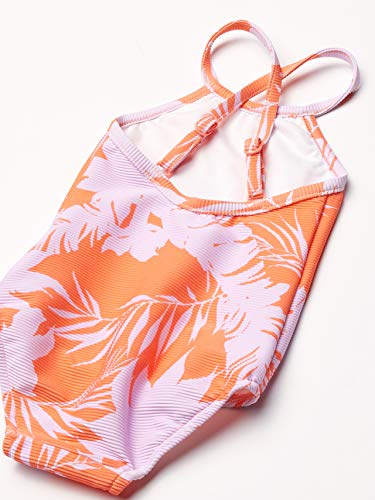 Image of Seafolly Girls' High Neck Tank One Piece Swimsuit with Criss Cross Back