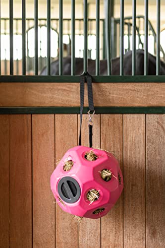 Kerbl Futterspielball pink für Pferde (Pferdespielzeug, Heuball), Nr. 3210388