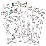 HOHE QUALITÄT: Das Hochzeitsspiel besteht aus 52 hochwertigen Postkarten im Format DIN lang aus 350g Postkartenkarton – ideal zum beschreiben mit allen gängigen Stiften.