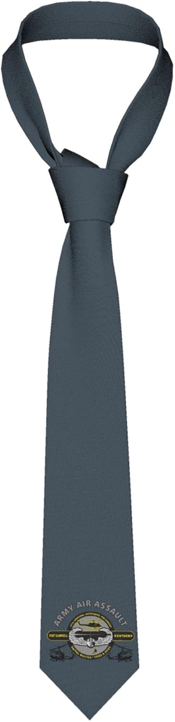 Us Army 101st Airborne Air Assault Men Necktie Classic Tie