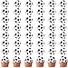Barydat 48 Pcs Soccer Cupcake Topper Soccer Rings Sports Party Decorations Cupcake Rings for Boys Kids Birthday Sports Ball Game Theme Party Supplies Favors Decorations Gifts