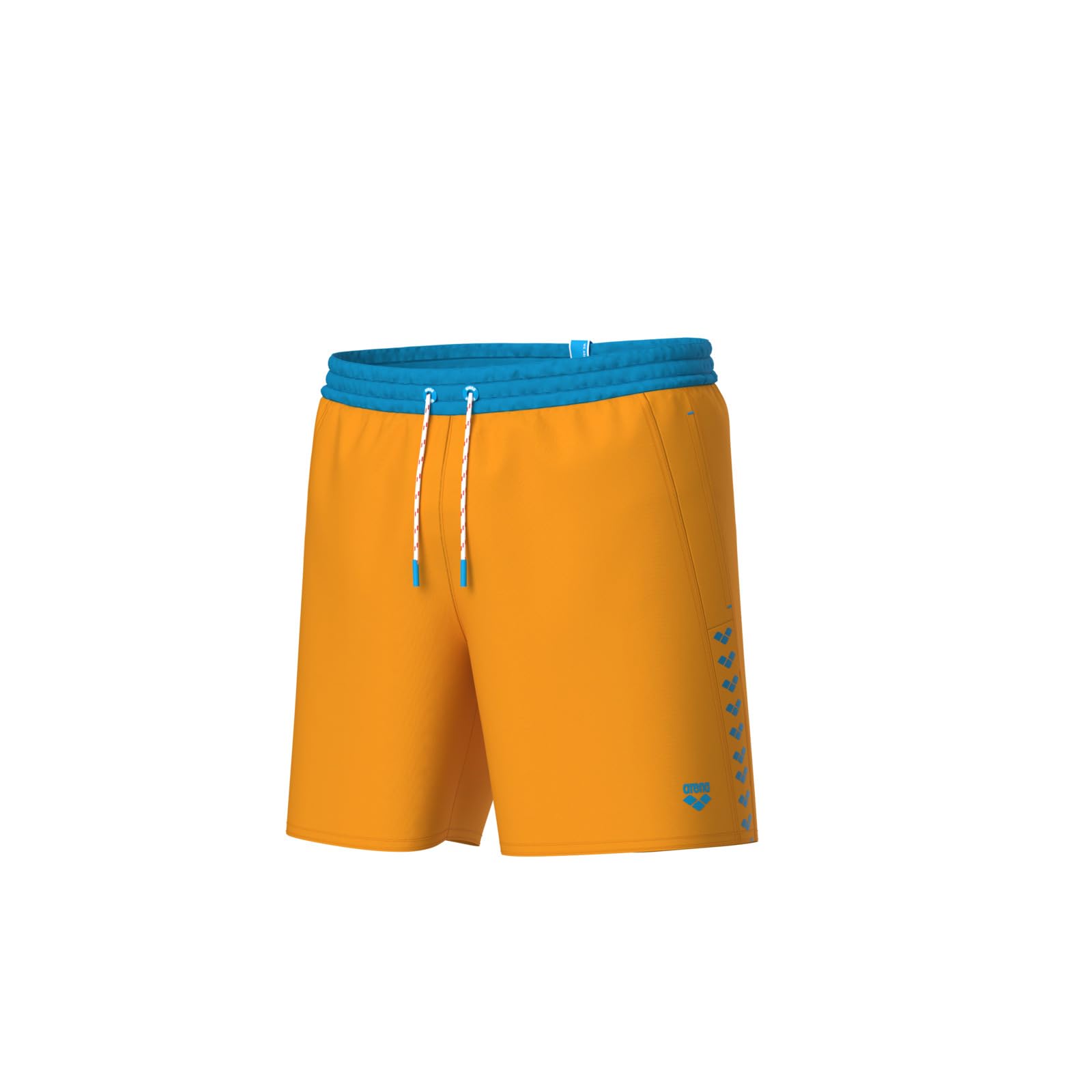 ARENA Men's Team Stripe Beach Boxer Short de Playa Hombre