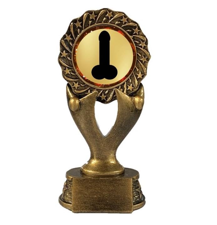 Goalkeeper Star Trophy Award 90mm Antique Gold Resin - Trophy Showroom -Buy Trophies & Medals Online - View #9