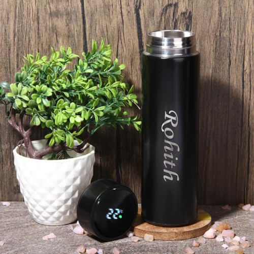 Image of Thebaegift Personalized 5 Pcs Gift Set for Men | Customised Birthday Gift for Men, Brother, Father, Husband with Name Engrave | Customized Gift Hamper for Man Unique Birthday Anniversary Gift