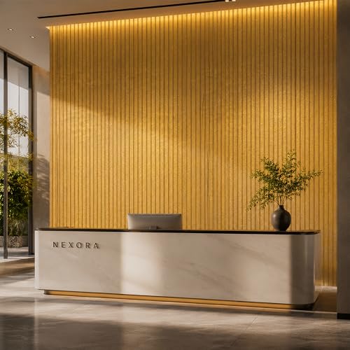 Qorqeous Gold Metallic Stripe Peel and Stick Wallpaper, 23.6 x 118 in by Qorqeous - Used condition - Image 7