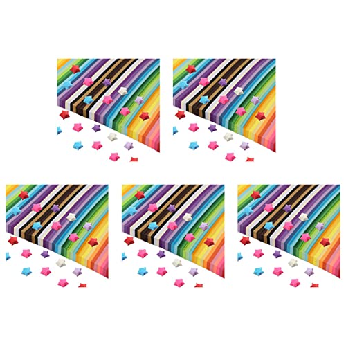 Papier origami étoile en 27 couleurs | 10300 bandes double face pour loisirs