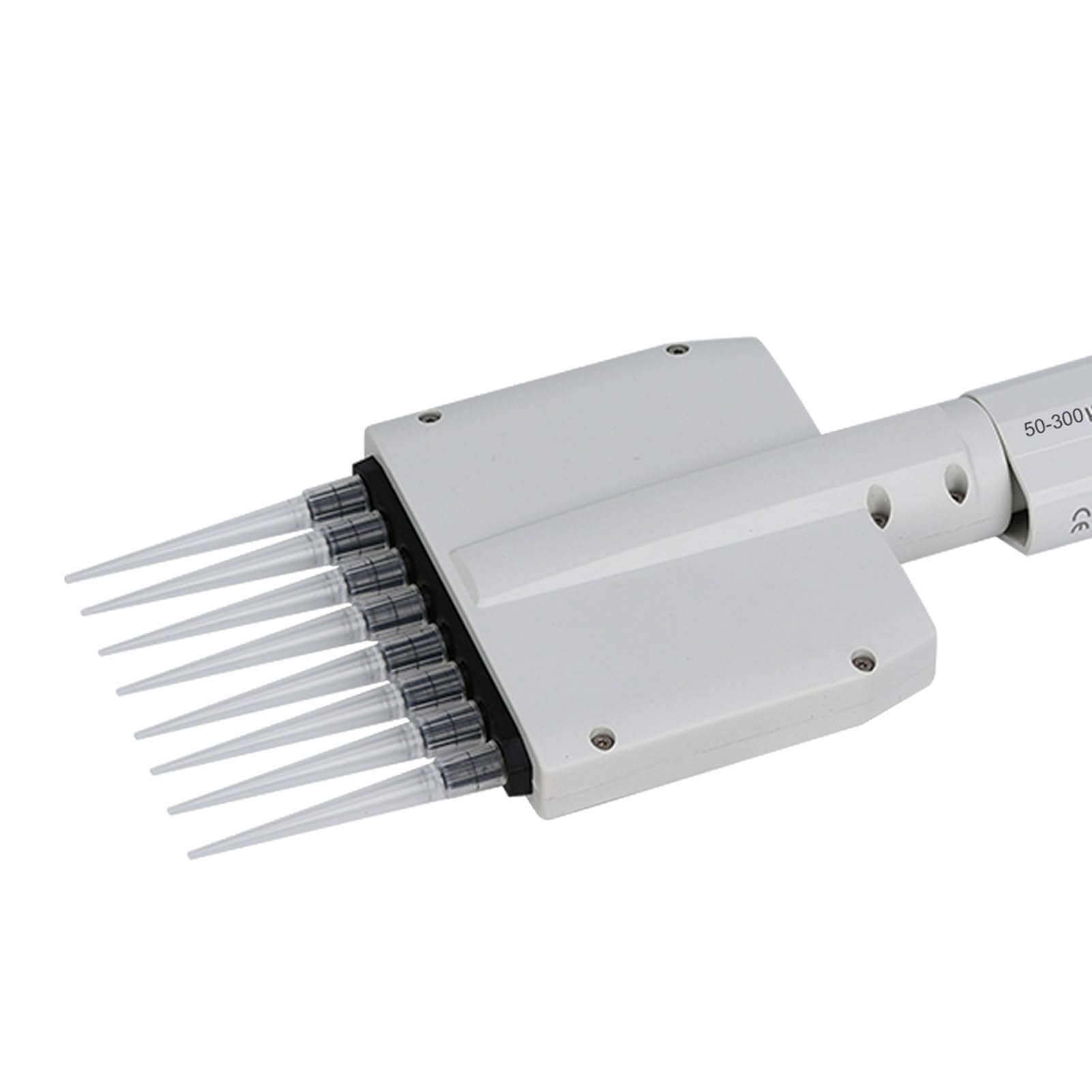 Manuell Einstellbare Mechanische Pipette, 8-Kanal-Pipette mit Variablem Volumen für Präzisen Flüssigkeitstransport, Kunststoff, 290 G