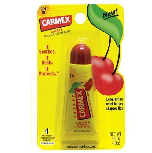 Carmex Cherry Flavour 0.35oz Tubo by Carmex (English Manual)