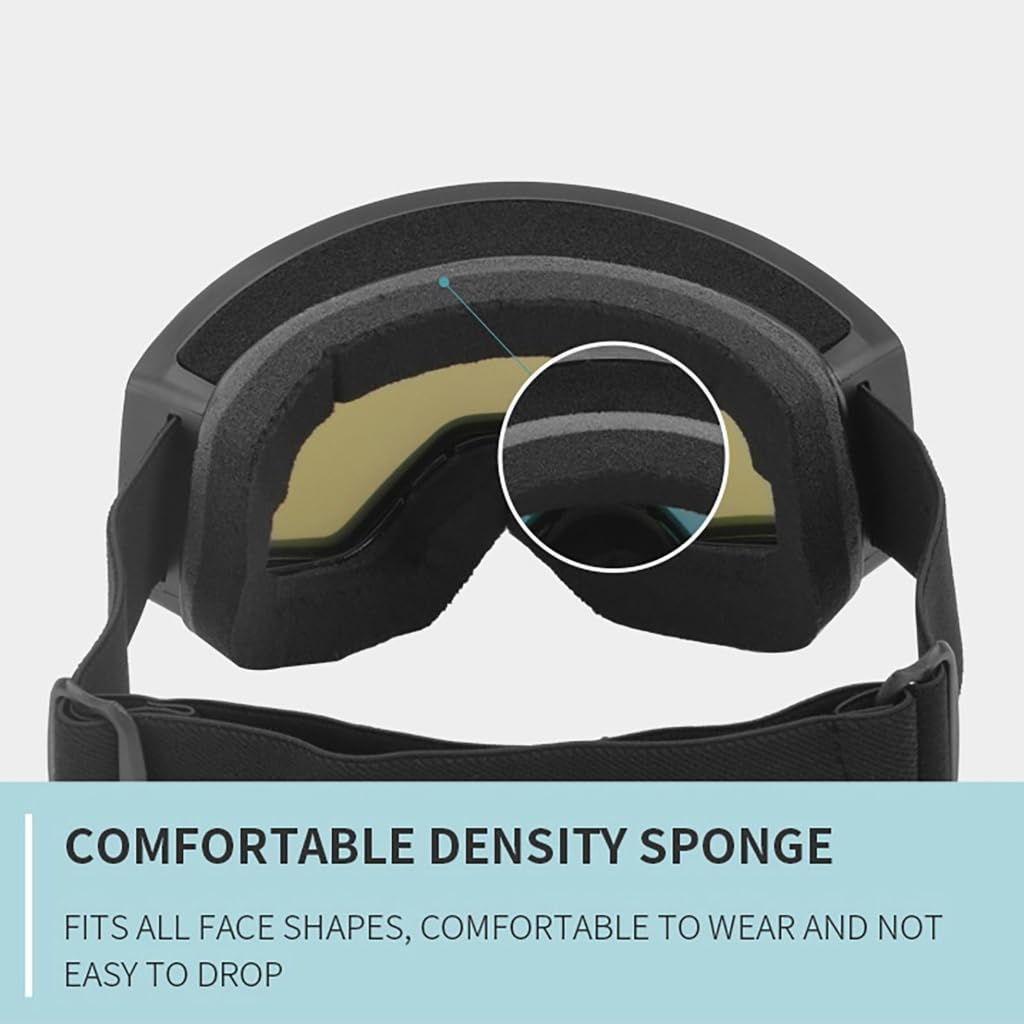 Lunettes de ski pour enfants photochromiques lunettes de neige coupe-vent lunettes de snowboard