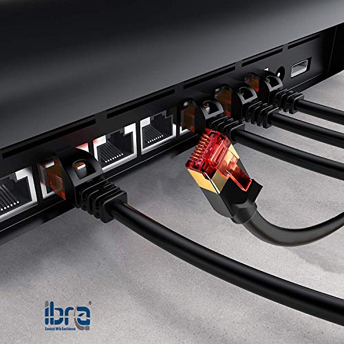 IBRA Cavo di rete - Cat 7 Cavo Ethernet Gigabit |