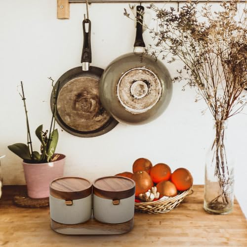 Pots à condiments pour la cuisine au design épuré - 6