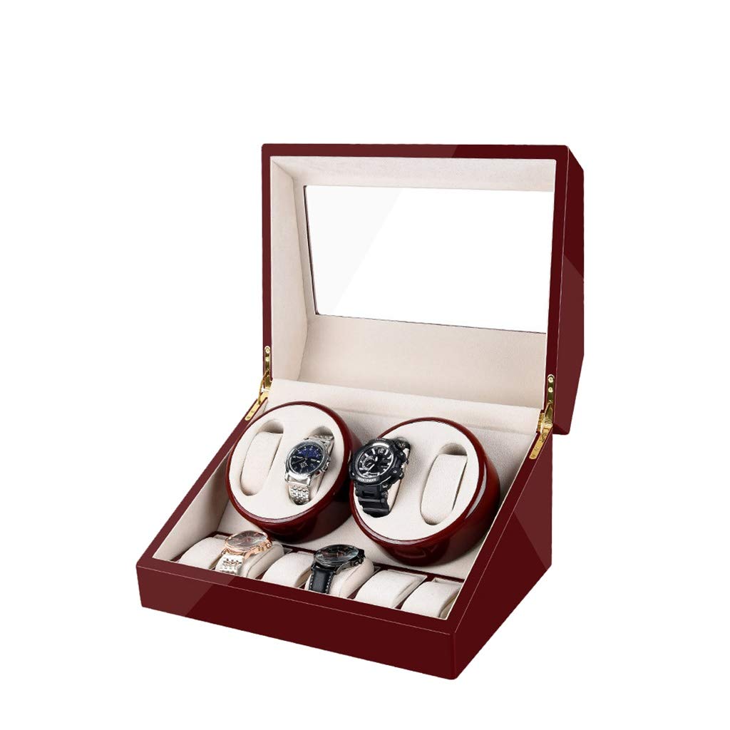 QUSYZD Watch Boxes Automatic Watch Winder Storage Box for Automatic Watches, with Silent Motor and Large Capacity,