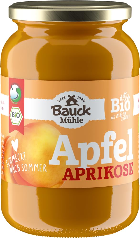Apfel-Aprikosenmus gesüßt Bio 18 x 360 g
