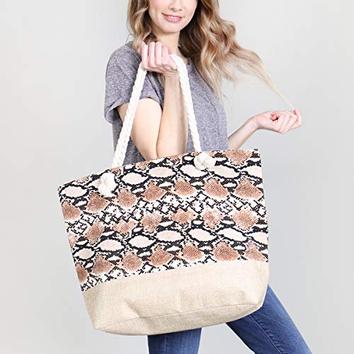 RIAH FASHION Boho Rattan Crochet Straw Woven Basket Bali Handbag - Round Circle Crossbody, Large Shopper Beach Tote Bag2