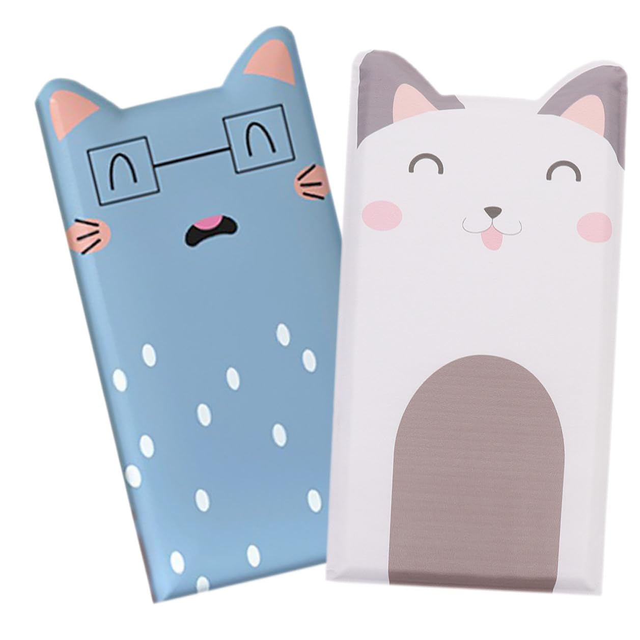 Autocollants muraux cartoon lot de stickers chats pour décoration chambre garçon et fille